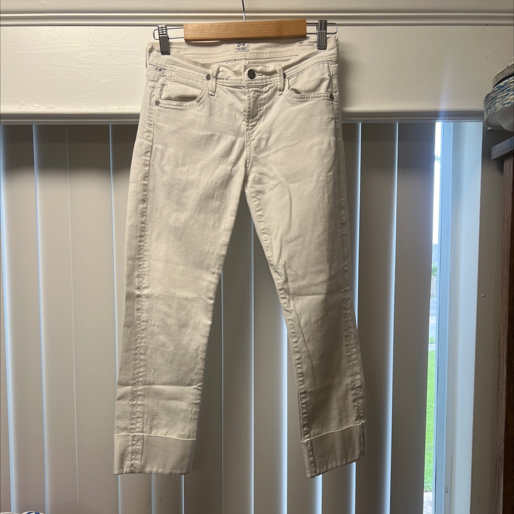 Citizens of humanity dani cropped straight leg jeans size 26